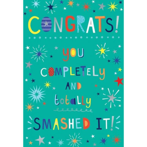 Picture of CONGRATS YOU SMASHED IT CARD